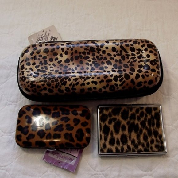 Accessories - LEOPARD PRINT Lot of 3 New Items as seen